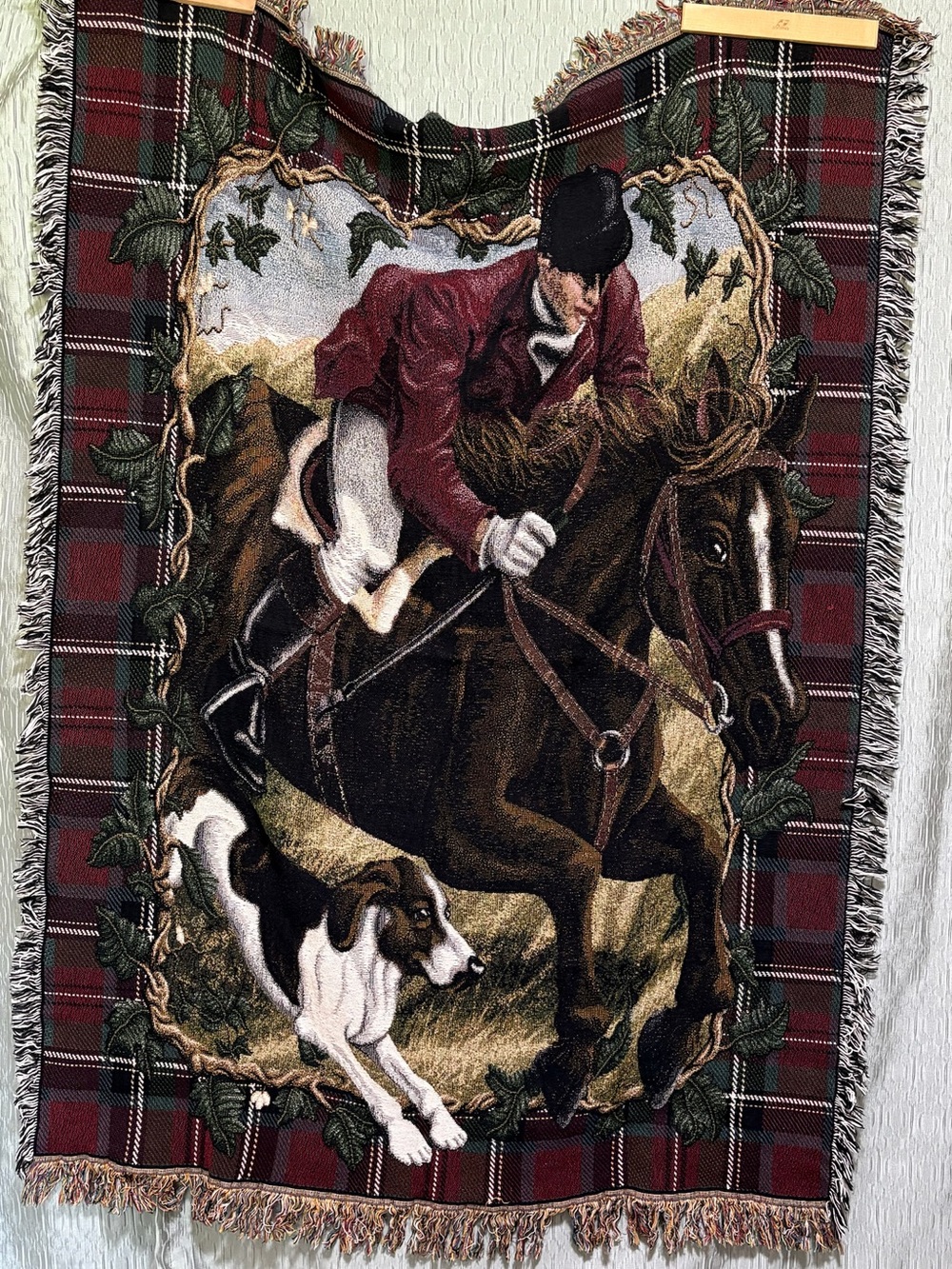 Fox Hunt Throw (THROW ONLY)